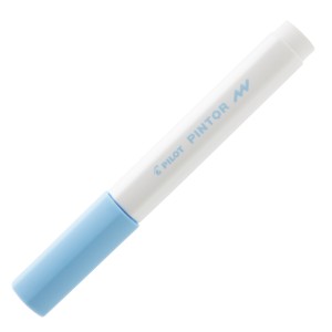 CANETA MARCADOR PILOT PINTOR FINA 1.0MM PASTEL AZUL