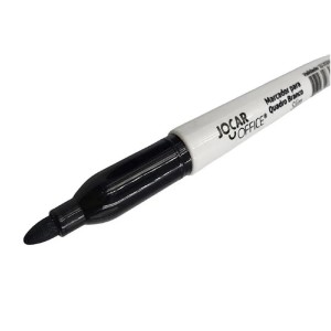 MARCADOR QUADRO BRANCO PRETO SLIM JOCAR OFFICE