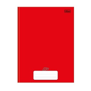 CADERNO BROCHURA CD UNIVERSITÁRIO VERMELHO 96 FLS D+ TILIBRA