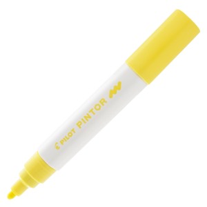 CANETA MARCADOR PILOT PINTOR MEDIA 1.4MM CLASSICA AMARELO