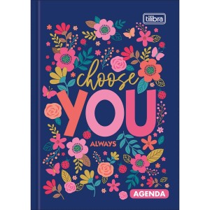 AGENDA COSTURADA 2 DIAS POR PÁGINA D+ PERMANENTE FEM TILIBRA