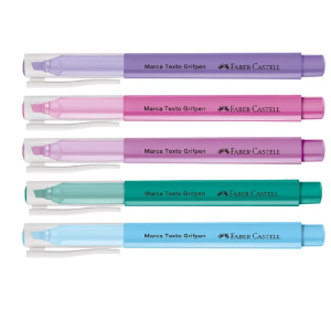 MARCA TEXTO GRIFPEN RLX & RQL C/5 FABER CASTELL