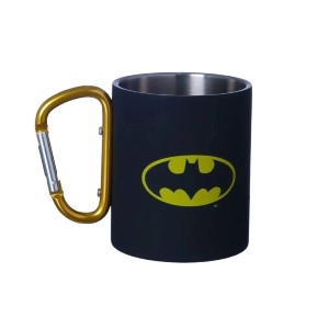 CANECA MOSQUETÃO 300ML BATMAN ZONACRIATIVA