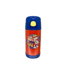 GARRAFA CLICK COM CANUDO 300ML PAW PATROL ZONA CRIATIVA