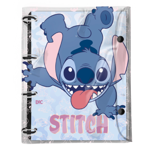 FICHÁRIO STITCH UNIVERSITÁRIO CRISTAL DAC