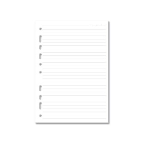 REFIL MIOLO PAUTADO P/ CADERNO ARGOLADO FINA IDEIA