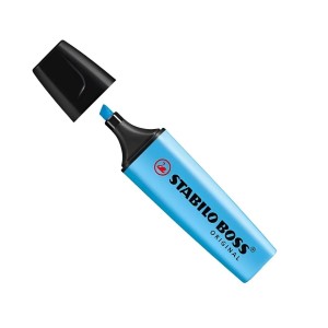 MARCA TEXTO STABILO BOSS AZUL CLARO 70/31