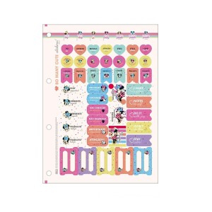 REFIL TILIFLEX CADERNO ARGOLADO UNIV MINNIE 80 FLS TILIBRA