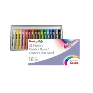 GIZ PASTEL OLEO 16 CORES PENTEL