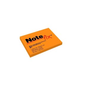 BLOCO ADESIVO NOTEFIX  LARANJA 100 FLS 76X102MM 3M