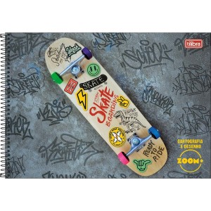 CADERNO DE CARTOGRAFIA ESPIRAL CD ZOOM+  96 FLS TILIBRA