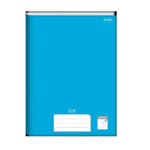 CADERNO BROCHURA CD UNIV CALIGRAFIA  96FLS AZUL JANDAIA