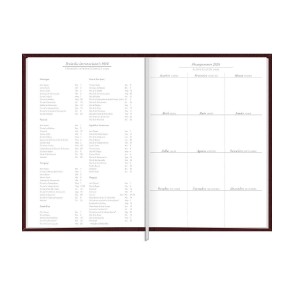 AGENDA EXECUTIVA COSTURADA DIÁRIA  TORINO CORES M5 TILIBRA