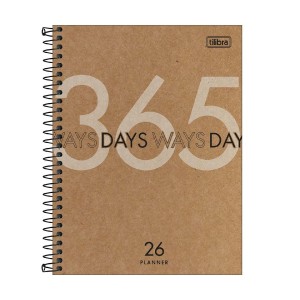 PLANNER ESPIRAL COLEGIAL KRAFTWORK M7 TILIBRA