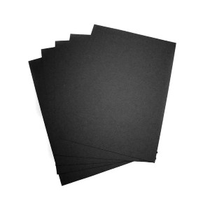 PAPEL COLOR IRIS VIVALDI A4 120G 25FLS PRETO CANSON
