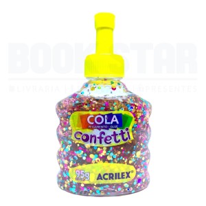 COLA CONFETTI 236 CARNAVAL 95G ACRILEX
