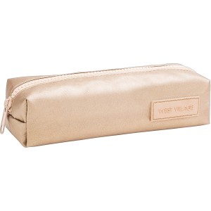 ESTOJO MÉDIO WEST VILLAGE METALIZADO DOURADO TILIBRA