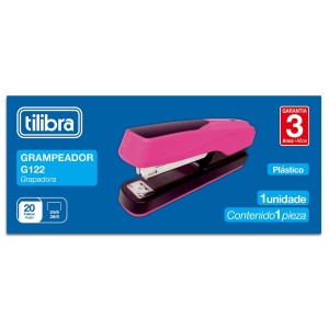GRAMPEADOR DE MESA G122 20 FOLHAS  ROSA   TILIBRA