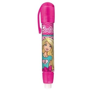 CANETA BORRACHA RETRÁTIL BARBIE TRIS