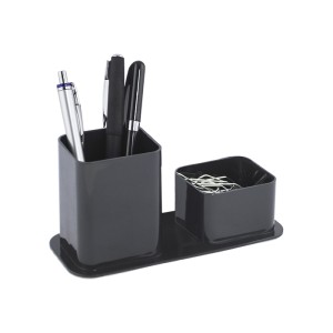 PORTA CANETAS E CLIPS DELLOCOLOR PRETO DELLO