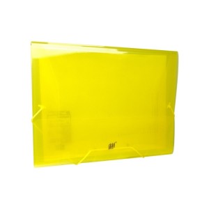 PASTA C/ ELÁSTICO OF FINA TRANSPARENTE AM. - YES