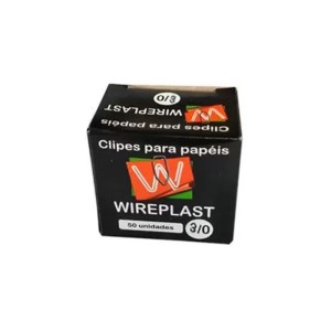 CLIPS PARA PAPEL 3/0 50 UNIDADES WIREPLAST