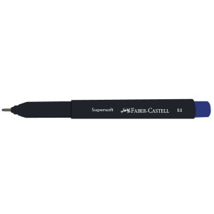 CANETA SUPERSOFT PEN 1.0 AZUL FABER-CASTELL