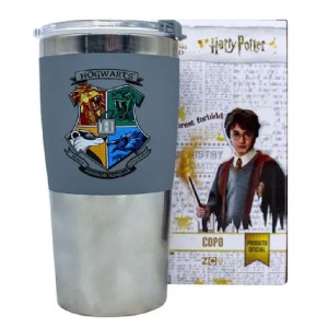 COPO VIAGEM MAX 450ML HOGWARTS ZONA CRIATIVA